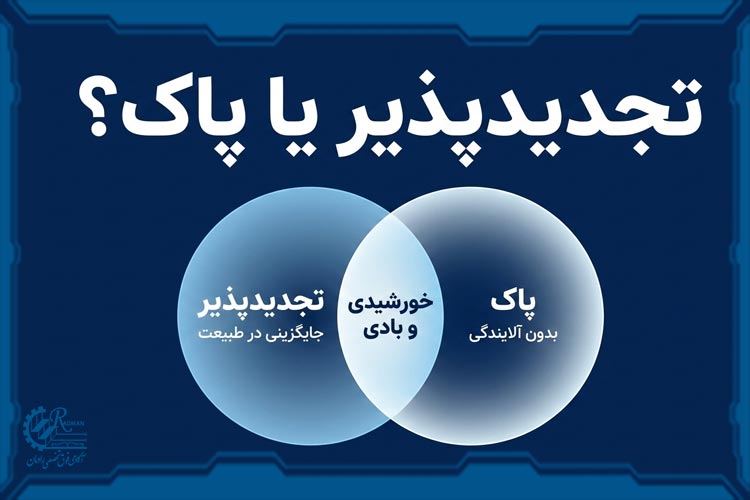 تفاوت بین انرژی های تجدید پذیر و انرژی پاک